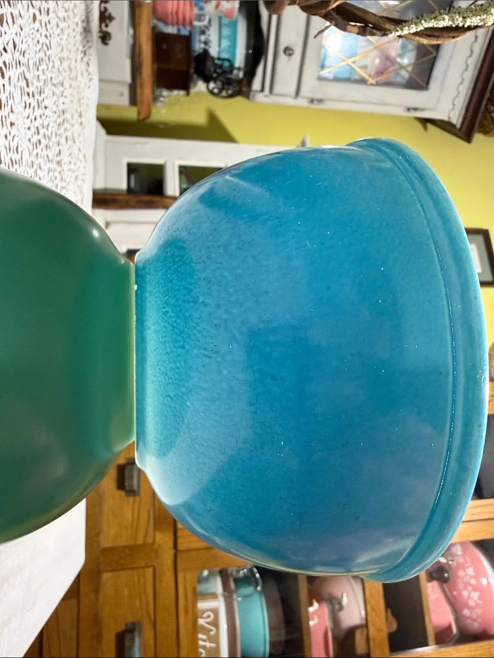 Vintage Fire king Primary Mixing bowls set